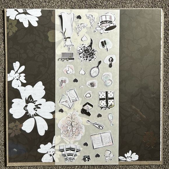 “Save The Date” Scrapbook Paper Kit - Picture 3 of 3